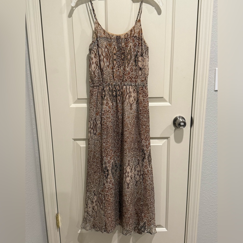 Broadway & Broome Bohemian Maxi Dress with Geometric Patterns